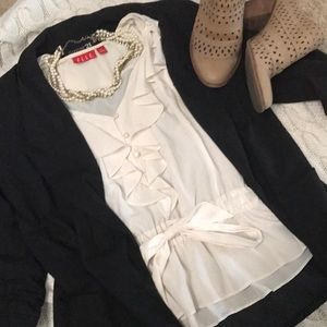 ELLE Ruffle Blouse